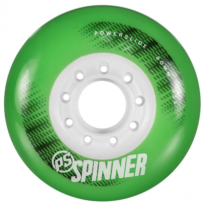Колеса Powerslide Spinner 80мм/85A green, 4 шт.