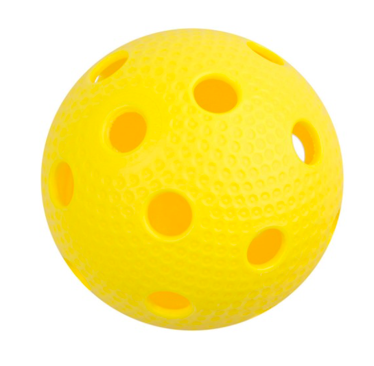 Мяч для флорбола Tempish “BULLET” желтый