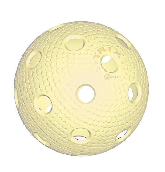 Мяч для флорбола Tempish “TRIX” желтый