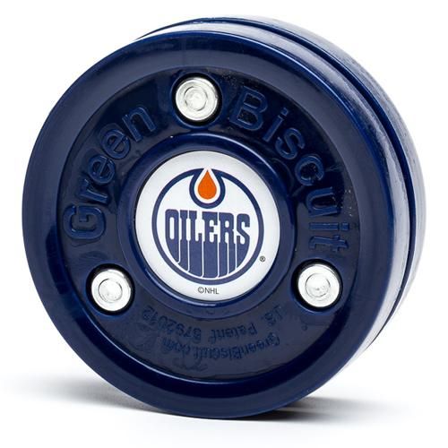 Шайба Green Biscuit NHL Edmonton Oilers Blue