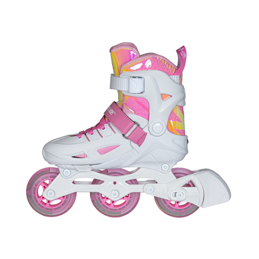 Детские роликовые коньки Powerslide Phuzion Universe 3 кол бел-роз